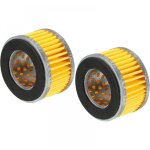 Lment de filtre  air de compresseur de rechange, lot de 2 filtres en papier pour l'admission d'air ...