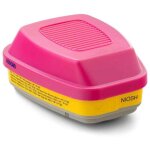 Lment / filtre respiratoire 3m p100 60923, 1 paire, protge contre les vapeurs organiques, les gaz acides ...