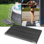 Lment de sol pour jardin en wpc bois pour douche solaire piscine protection de sol terrasse dalle de ...
