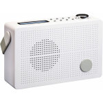 Len - pdr030 radio portable, numrique, dab + , fm, cran lcd, rveil, batterie rechargeable blanc - ...