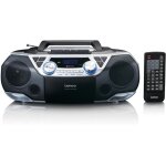 Lenco - lecteur cd portable scd - 720si - tragbare xxl boombox silber