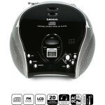 Lenco - scd - 24 digital fm black, silver mp3 player