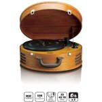 Lenco - tt - 34 platine usb entranement par courroie bois