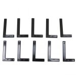 Lettre l pour plaque d'immatriculation tiflex h45mm pour moto