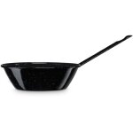 Levante po�le friteuse induction 24 cm acier �maill�, po�le profonde 2, 5l feu, gaz, four noir - briebe ...