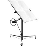 L�ve - plaques de pl�tre xxl teeno, hauteur 140 - 325 cm, plateforme el�vatrice inclinable, capacit� ...