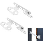 L�ve - vitre pivotant en deux parties, limiteur d'ouverture pour le r�glage de l'ouverture de la fen�tre ...