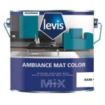 Levis ambiance mat color peinture acrylique murs & plafonds - int�rieur conditionnement: 1l - couleur: ...