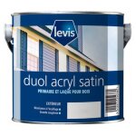 Levis - duol acryl satin peinture acrylique microporeuse boiseries - extrieur conditionnement: 2, 5l ...