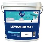 Levis - mur mat peinture acrylique - murs & plafonds - intérieur conditionnement: 5l - couleur: blanc ... Levis - mur mat peinture acrylique - murs & plafonds - intérieur conditionnement: 5l - couleur: blanc ...