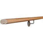 Levigne - main courante hetre ovale longueur 150 cm