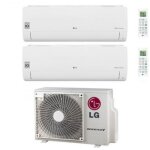 Lg - climatiseur dual split r�versible climatiseur libero smart series 9 + 12 avec mu2r17 ul0 r - 32 ...
