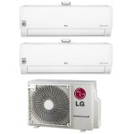 Lg - climatiseurs split double rversible srie atmosfera 9 + 9 avec mu2r17 r - 32 wi - fi intgr 9000 ...