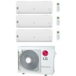 Lg - climatiseur trial split rversible libero smart series 9 + 9 + 9 avec mu3r19 ul0 r - 32 9000 + 9000 ...