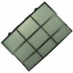 Grand filtre plastique noir 308x213 mm