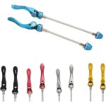 Lib�ration rapide de v�lo, lib�ration rapide moyeu de v�lo en alliage d'aluminium pour v�lo de v�lo de ...