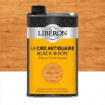 Cire liquide meuble et objets antiquaire black bison liberon merisier clair 0.
