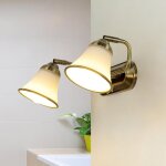 Licht - erlebnisse - applique d'int�rieur grando de couleur bronze au design antique de style art nouveau ...