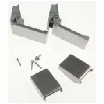 Liebherr ? kit de r�paration de poign�e inox pour r�frig�rateur et cong�lateur ? pi�ce d�tach�e compatible ...