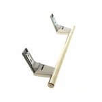 Liebherr - poignee de porte en inox entraxe 244 m / m pour refrigerateur. . .