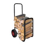 Lienbacher - chariot  bois avec pneus caoutchouc