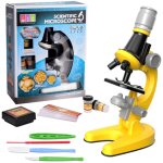 Lifcausal - kit de science pour microscope 100x / 400x / 1200x, microscope scientifique avec lames, cadeau ...