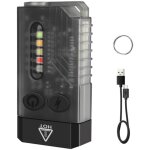 Lifcausal - lampe de poche led portable avec lumière uv 365nm, clé d'alarme multifonctionnelle, lumière ... Lifcausal - lampe de poche led portable avec lumière uv 365nm, clé d'alarme multifonctionnelle, lumière ...