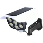 Luminaires solaires extrieurs pour jardin, led, fausse camra anti - vol