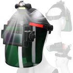 Masque de soudage auto - claircissant pour le travail de soudage  l'arc, de meulage et de coupe. grand ...