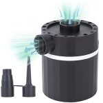 Mini pompe à air 5000kpa 35w, inflable et dégonflable, avec 2 buses, pour matelas d'air, floats de piscine, ... Mini pompe à air 5000kpa 35w, inflable et dégonflable, avec 2 buses, pour matelas d'air, floats de piscine, ...