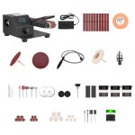 Lifcausal - mini ponceuse  courroie verticale et horizontale 350w, rgulation de vitesse sans pas, 10 ...