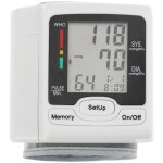 Moniteur de tension artérielle automatique pour le poignet, affichage numérique lcd, mesure du rythme ... Moniteur de tension artérielle automatique pour le poignet, affichage numérique lcd, mesure du rythme ...