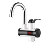 Robinet chauffe - eau lectrique instantan 3000 w avec affichage numrique led pour cuisine et salle ...