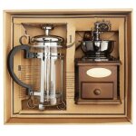 Lifcausal - set de moulin  caf et presse franaise, cadeaux d'vnement