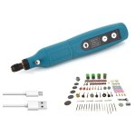 Stylo de gravure sans fil rechargeable usb, perceuse lectrique compacte et portable avec lumire led ...