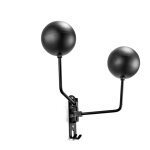 Supports de casque de moto à double rondelle avec crochets, support mural rotatif de 180 degrés pour ... Supports de casque de moto à double rondelle avec crochets, support mural rotatif de 180 degrés pour ...