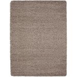 Life - tapis shaggy uni poils longs tapis salon chambre couloir (beige - 120x170cm)