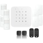 Lifebox - alarme maison wifi et gsm 4g sans fil connect�e casa - kit 4