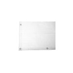 Bache maille blanche multiusage tissu a' oeillets 2, 5x3 m avec oeillets