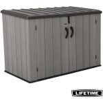 Lifetime - abri de rangement ext�rieur, horizontal 2. 40m3 pehd