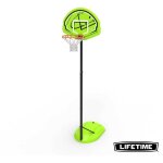 Lifetime - panier de basket enfant ajustable en hauteur lime green 90908