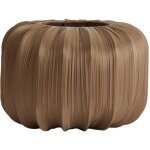 Light & living - abat - jour - farol - marron - textile - � 30cm -