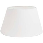 Light & living - abat - jour - polycotton - blanc - textile - Ø Light & living - abat - jour - polycotton - blanc - textile - Ø