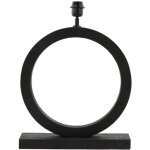 Light&living - lampe de table - tinar - noir - bois - luminaire