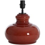 Light & living - lampe de table - verde - rouge - verre -