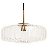 Light&living - suspension - pleat - transparent - verre - ø Light&living - suspension - pleat - transparent - verre - ø