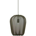 Light & living - suspension - plumeria - vert - textile - � 34cm