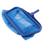 Lightweight leaf skimmer, fine mesh net, deep bag, for pool, pond, bathtub, cleaning tool by effectvie ...