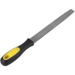 Lime plate de 8 pouces, poigne ergonomique  prise confortable, affteur d'outils pour affter les couteaux, ...