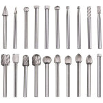 Lime rotative 20 pi�ces, jeu de limes en carbure, t�tes de lime rotatives hss, outil rotatif , outil ...